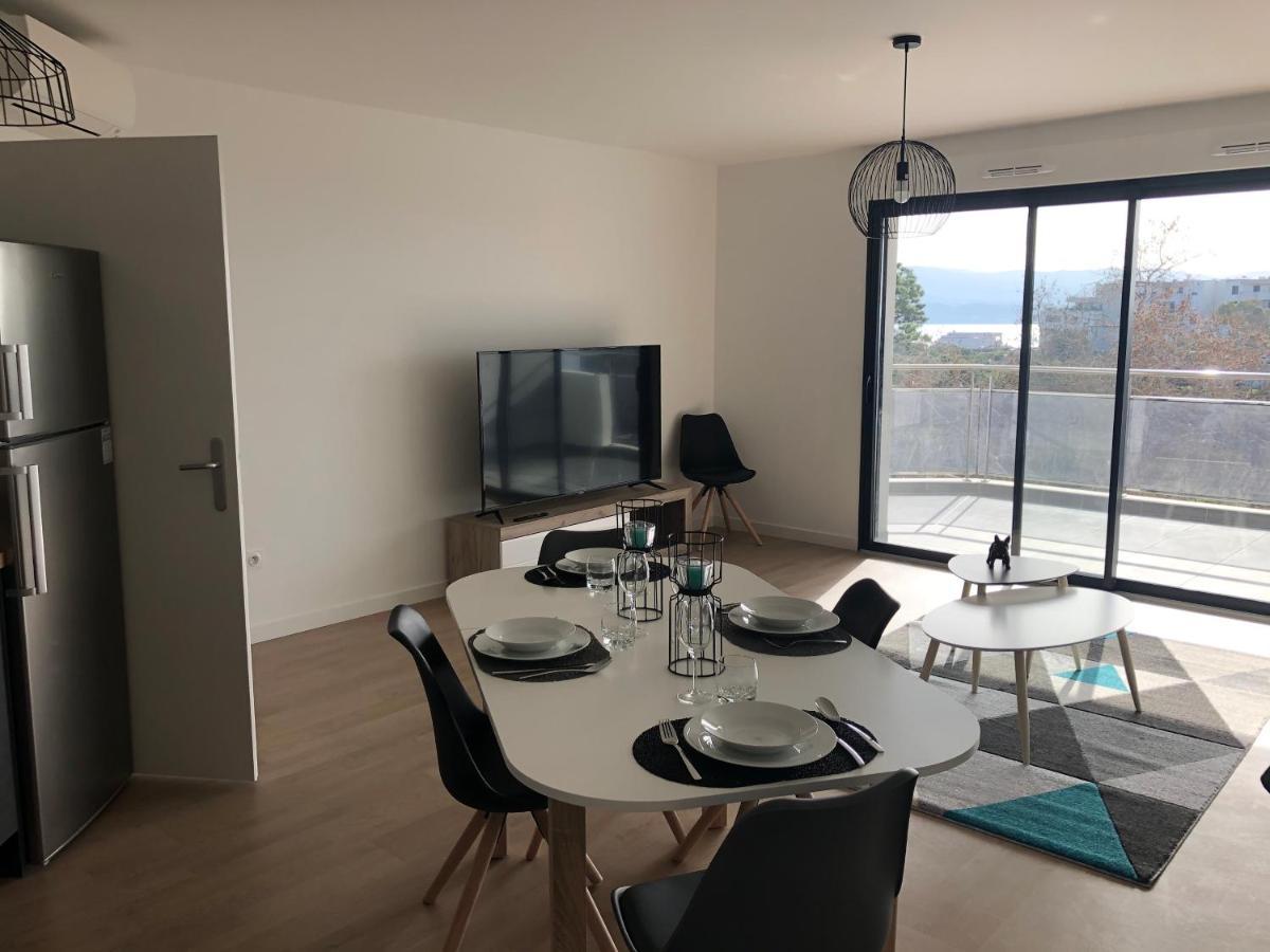 Bel Appartement F3 Vue Sur Le Golfe D'Ajaccio Аяччо Экстерьер фото